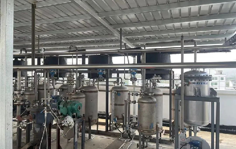 聚英案例 | 生物樹(shù)脂吸附罐配套生產(chǎn)安裝項(xiàng)目